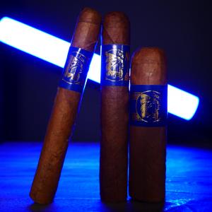 FLASH SALE - May The Fourth Be With You - Choose Your Side Sampler (Blue) - 3 Cigars