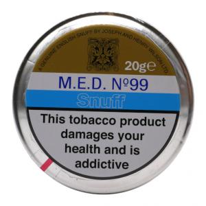 J & H Wilson - M.E.D No99 Snuff - Large Tin - 20g