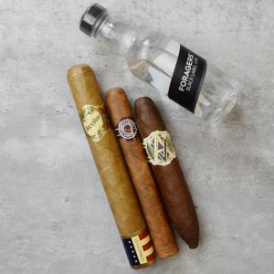 Foragers Black Label Gin + Medium Bodied Cigar Pairing Sampler