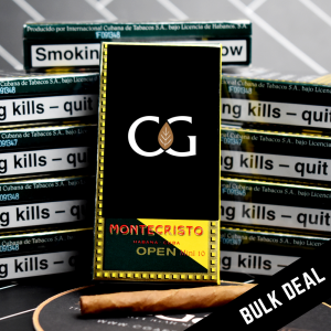 Montecristo Open Mini Cigarillos - 10 x Packs of 10 (100) Bundle Deal