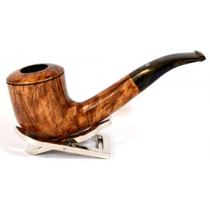 Northern Briars Bruyere Premier G4 Dublin Smooth Bent 9mm Filter Fishtail Pipe (NB28)