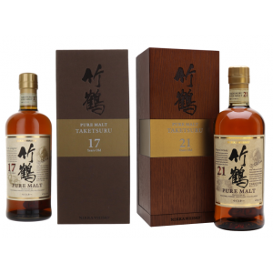 SPECIAL OFFER BUNDLE DEAL - Nikka Taketsuru 17 Year Old & Nikka Taketsuru 21 Year Old Pure Japanese Whisky