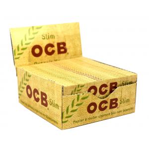 OCB Organic Hemp Slim Kingsize Rolling Papers 50 Packs