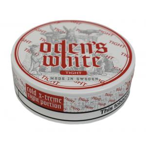 Odens Cold Extreme White Tight Portion Chewing Tobacco Bag - 1 Tin