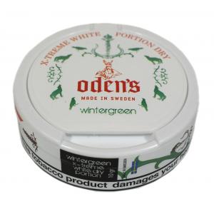 Discounted - Odens Wintergreen Chewing Tobacco Bag - 1 Tin