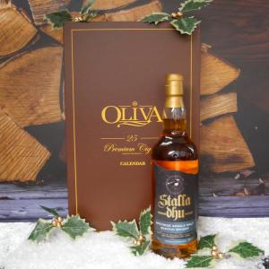Oliva Christmas Advent Calendar & Speyside Sampler - 25 Premium Cigars & Stalla Dhu Speyside 70cl