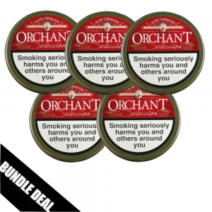 BUNDLE DEAL - Turmeaus Orchant seleccion Pipe Tobacco - 5 x 50g Tin