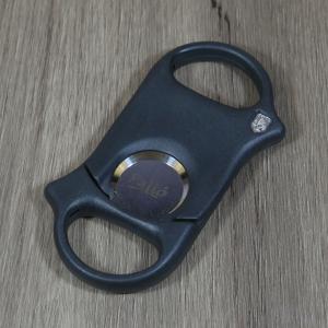 Palio Cigar Cutter & Leather Pouch - Black