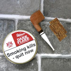 Peterson Dark Flake Pipe Tobacco - 50g tin (Formerly Dunhill Range)
