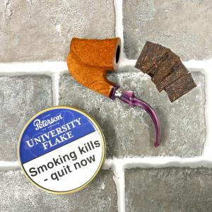 Peterson University Flake Pipe Tobacco 50g Tin
