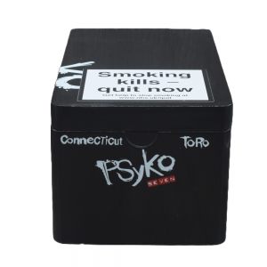 Empty PSyko Seven Connecticut Toro Cigar Box