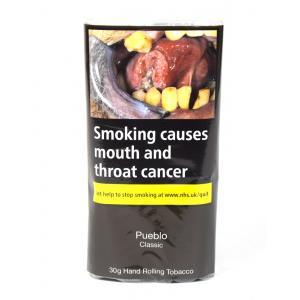 Pueblo Classic Hand Rolling Tobacco (Additive Free) 30g (Pouch)