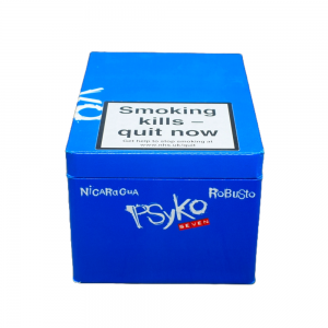 Empty Psyko Seven Nicaraguan Robusto Cigar Box