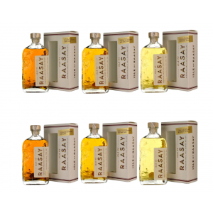 Raasay Na Sia Single Cask UK 2022 Release Set - 6 x70cl