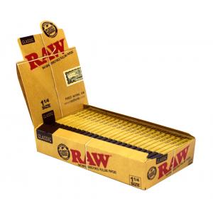 RAW Classic 1 1/4 Rolling Papers 24 Packs