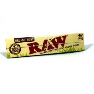 RAW Organic Hemp Kingsize Slim Rolling Papers 1 Pack