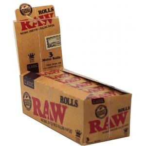 RAW Classic Rolls (3 Meter) 12 Rolls