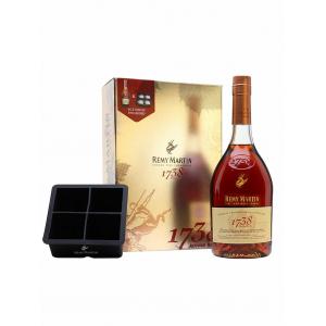 Remy Martin 1738 70cl Bottle & Ice Mould Gift Pack