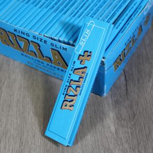 Rizla Kingsize Blue Slim Rolling Papers 1 Pack (Original Packaging)