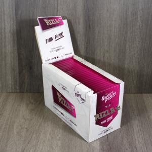 Rizla Pink Thin Regular Rolling Papers 100 Packs