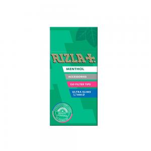 Rizla Extra Slim Menthol (Formerly Ultra Slim Menthol) Filter Tips (120) 1 Box