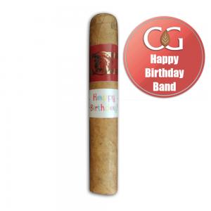 Inka Secret Blend Red Robusto Cigar - 1 Single (Happy Birthday Band)