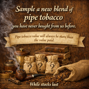 Sample a New Blend - 5g Pipe Tobacco Sample