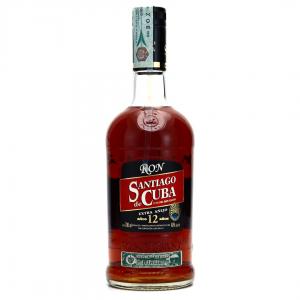 Santiago de Cuba 12 Year Old Extra Anejo Old Bottling Rum -  70cl 40%