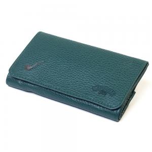 Savinelli Roll Up Leather Tobacco Pouch - Green
