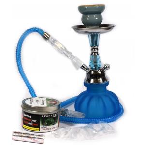 Shisha Rabat Complete Starter Kit - Includes Starbuzz Pirates Cave 100g Tin