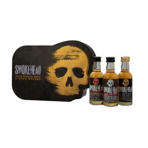 Smokehead Gift Tin - 3x5cl