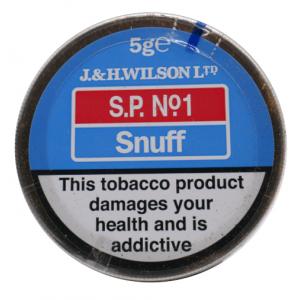 J & H Wilson – Sp No 1 Snuff - Small Tin - 5g