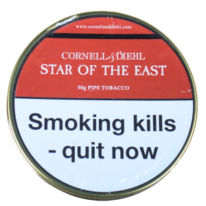 Cornell & Diehl Star Of The East Pipe Tobacco 50g Tin