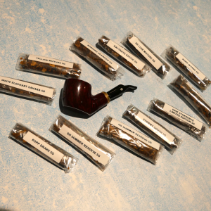 Bens Summers Coming Short Sitter Pipe Tobacco Sampler - Pipe & 12 x 5g