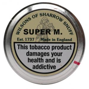 Wilsons of Sharrow Snuff - Super M - Large Tin - 20g