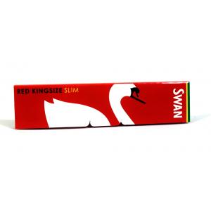 Swan Kingsize Red Slim Rolling Papers 1 Pack