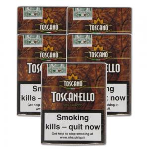 Toscanello Cigar - 5 Packs of 5  (25 cigars)