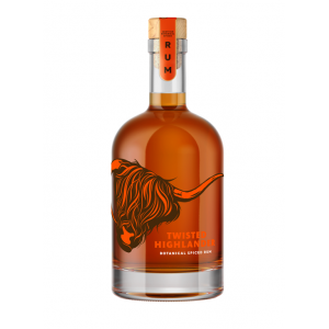 Twisted Highlander Hebridean Spiced Rum - 40% 70cl