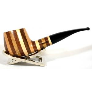 Vauen Hawaii 340 Smooth Striped 9mm Filter Fishtail Pipe (VA280)