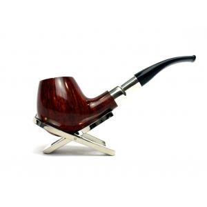 Vauen O'Timer 161 Smooth 9mm Bent Fishtail Pipe (VA366)