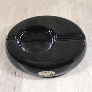 Savinelli Posacenere Ceramic Rounded Cigar Ashtray - Black