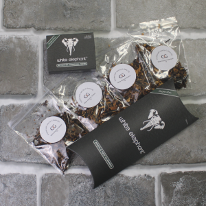 White Elephant Range Pipe Tobacco & Accessories Sampler - 40g