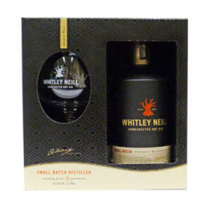 Whitley Neill Gin Gift Pack - 70cl Bottle with Glass