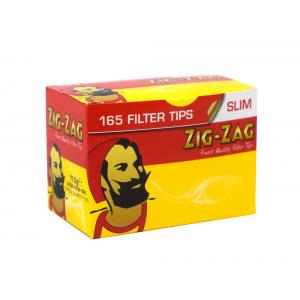 Zig-Zag Slim Filter Tips (165) 1 Box