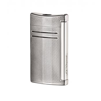 ST Dupont Lighter - Maxijet - Chrome Grid Finish