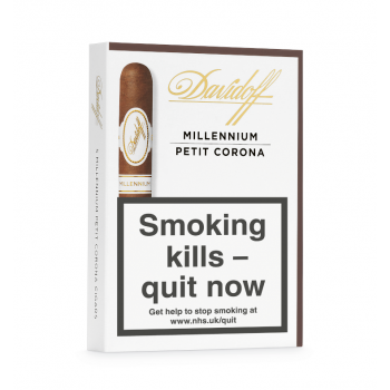 Davidoff Millennium Petit Corona Cigar - Pack of 5
