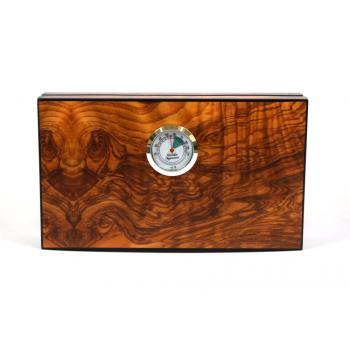 Mini Burl Humidor - 4 Cigar Capacity