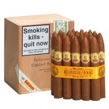 Bolivar Belicosos Finos Cigar - Cabinet Selection - 25 Cigars
