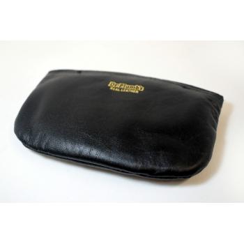 Dr Plumb Zip Real Leather Tobacco Pouch