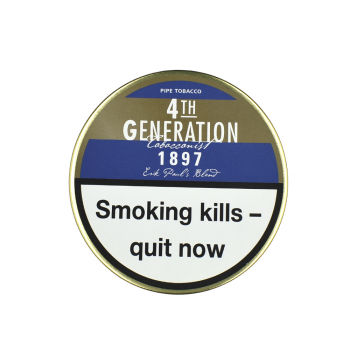 Erik Stokkebye 4th Generation 1897 Erik Pauls Blend Pipe Tobacco 50g Tin